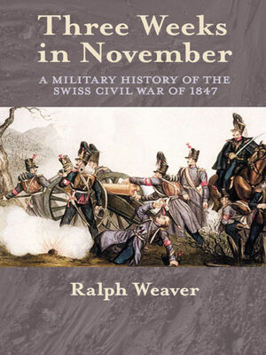 cover image of Three Weeks in November